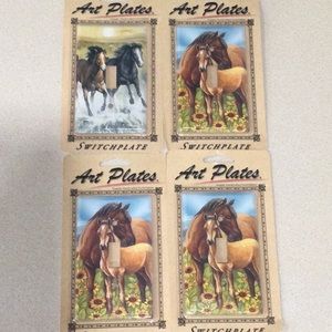 Horse Light Switchplates NEW